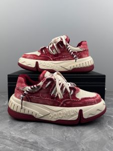 Fashionable Mens Denim Sports Casual Shoes Thick Bottom Heightening Stylish Sensation Board Shoes Spring Autumn New Arrival