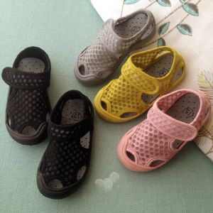 Giày Lười Lưới Thoáng Khí Mùa Hè Cho Trẻ Em Giày Đi Biển Chống Trượt Đế Mềm Thoáng Khí Thoải Mái Cho Bé Trai Và Bé Gái Từ 1-7 Tuổi