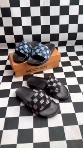 Dép Quai Ngang Nam Nữ Dép Kẻ Caro Quai Vải Sần Mẫu Mới Bán Siêu Chạy