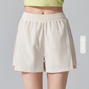 Quần Short Thể Thao Thường Ngày Nhanh Khô Thoáng Khí Mùa Hè Cho Nữ Quần Dài Nửa Đầu Tập Yoga Thể Dục Chạy Bộ Che Mông