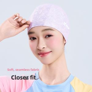 XTEP | Comfortable Ear Protection Swim Cap Cloth