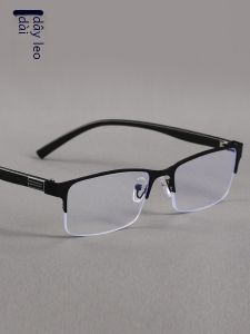 Kính Cận Nam Độ Cao 100 Độ Chống Ánh Sáng Xanh Nhẹ Di Động Thời Trang Kính Cận Lão