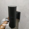 Lampu dinding tabung 2 arah sorot. 