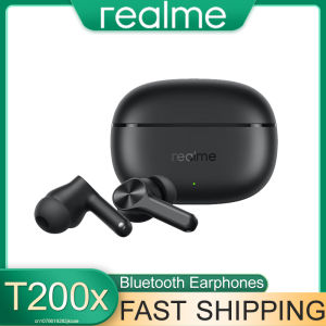 realme | realme Buds T200X Earphones AI Noise Cancelling HiFi Stereo Wireless Headphones Bluetooth 5.4 Long Standby 12.4mm Dynamic Coil