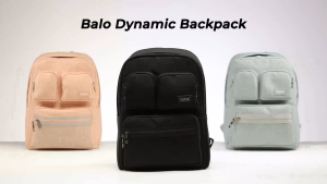 Balo nữ cao cấp Natoli đi học thời trang cute hàn quốc nhiều ngăn Balo nữ Dynamic Backpack B1