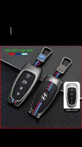 Ốp Chìa Khóa Xe Hyundai Santafe Hyundai Tucson Hyundai Palisade 2022 - 2024 Họa Tiết CỜ Ý Sang Trọng Bền Bỉ