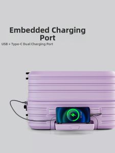 MIMANI | Purple Colorful suitcases Small Travel Suitcase  carry-on 20-28 inch