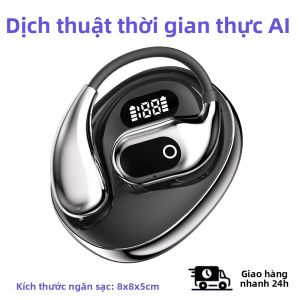 Tai Nghe Phiên Dịch Không Dây XG99 144 Ngôn Ngữ Bluetooth Thời Gian Thực Chống Nước Dành Cho Công Tác Và Du Lịch