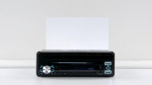 1 Din Car Radio Wireless Carplay Android Auto Universal 7" Auto Retractable Screen 1Din Car Multimedia Video Player MP5 BT USB