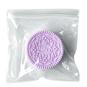 SUPER Cookie TPR Squishy ASMR Fidget Toy 5 Colors Mini Portable Stress Relief Sensory Squeeze Toy Kids Party Classroom Gift