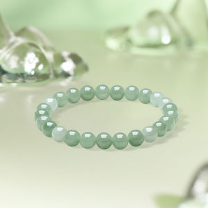 ZHOU LIU FU Natural Jadeite Beaded Bracelets: A Perfect Birthday Anniversary Gift