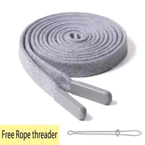 1PC Sweater Hat Drawstring Colored Metal Head Hollow Flat Belt Rope Sports Pants Waist Rope 1.4m DIY Clothing Accessories