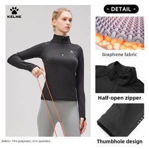 Kelme | Quick Dry Stretch Female Training Shirt for Yoga and Running
