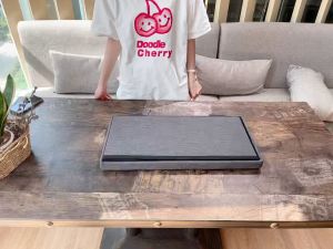 Foldable Poly Linen Footstool Storage Box Stool 60x30x30 Rectangular Storage Stool Sofa Folding Storage Chair