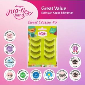 Bulu Mata BLINK CHARM Eyelashes Sweet Classic 5