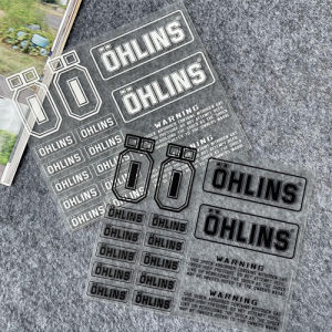 3D ดีคอลตกแต่งกันแดดแบบ L093 โอห์มสติกเกอร์ติดมอเตอร์สำหรับโลโก้สติ๊กเกอร์โอลินส์