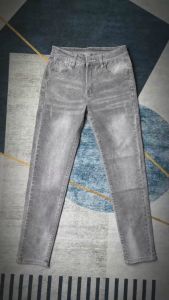 Quần bò jean nam dài xám khói trẻ trung chất jean co giãn tốt chuẩn form bền đẹp giá tốt 01/07