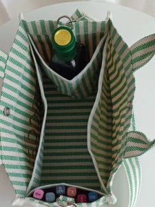 กระเป๋าผ้าแคนวาสกันน้ําพร้อมช่องหลายช่อง สไตล์เกาหลี กระเป๋าสะพายข้างความจุขนาดใหญ่กระเป๋าถือกระเป๋าเอกสาร