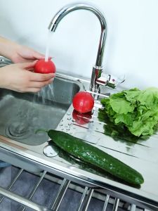 💥Lowest price💥304 stainless steel sink No deformation Does not rust （With faucet+drain+inlet pipe ）wash basin wash basin kitchen sink  Quality assurance[Dissatisfied with refund]