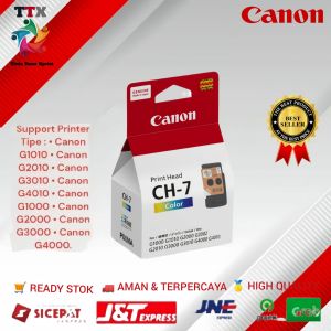 Tinta Catridge Printhead BH-7 Black Dan CH-7 Colour Untuk Printer Canon Series G10001010200030004000