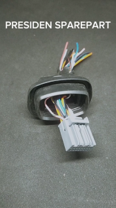 SOCKET SOKET KABEL SPIDOMETER SPEEDOMETER PIN 16 HONDA VARIO 125 15O CBR 150 OLD CB VERZA MEGAPRO CRF ORIGINAL