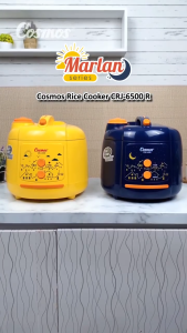 Cosmos Magic Com CRJ-6500 M/R – Rice Cooker 2L Panci Harmond Anti Lengket dan Gores Sehat & Awet - KP