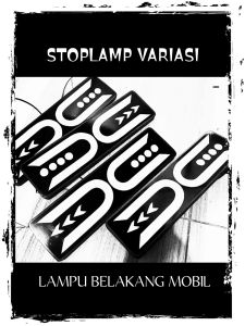 Stoplamp Mobil Pick-up variasi Lampu Belakang Mobil Pickup CARRY L300 PANTHER DFSK HARDTOP JIMNY DLL