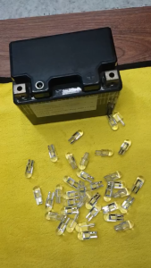 [VG279] 40 LED T10 gắn xi  nhan den mi mặt đồng hồ xe máy điện 12 volt Phụ Kiện Phụ Tùng