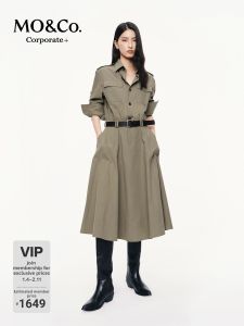 MO&Co. | Workwear Dress with Belt