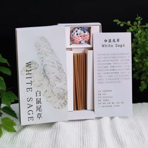 White California Sage Smudge Stick Atlantic Cedar Indoor Purification Mosquito Repellent Meditation Tea Room Sleep Aid