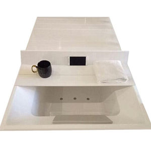 Foldable Plastic Bath Tub Cover Double Pool Bath Bedding Dustproof Board Picnic Cart Table Board Storage Rack Bathroom Corner