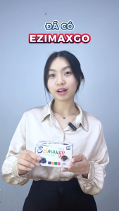 Viên Uống Bổ Mắt EzimaxGo - Nhật Bản - Giảm Khô Mắt Mỏi Mắt Ngừa Thoái Hóa Điểm Vàng – Hộp 30 Viên