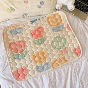 Washable Mattress Urine Mat for Baby Toddlers Cute Cartoon Women Menstrual Period Mattress Bed Protector Bedding Menstrual Pad