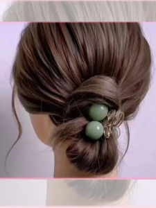 Elegant Small Size Shark Clip Hair Accessories Korean Style Womens Low Bun Hairpins Back of Head Hair Decorations