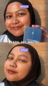 SOMETHINC Hooman Under Control HD Blur Loose Powder - Bedak Tabur