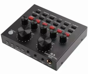 PALING PROMO!!! Sound Card V8 Bluetooth Audio USB External / Live Mixer Audio V8