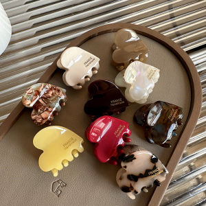 Kẹp Tóc Acetate Hình Trái Tim Nhỏ Kiểu Pháp Kẹp Tóc Sau Gáy Kẹp Tóc Bên Đầu Kẹp Tóc Cho Phụ Nữ Phụ Kiện Tóc