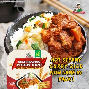 MAMAVEGE Vegetarian Self-Heating Curry Rice 自煮素食懒人咖喱饭 / NEW ARRIVAL / Ready Stock
