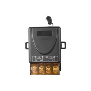 433Mhz Wireless Remote Control Switch AC 75-220V/DC 9-72V 30A Relay Receiver Transmitter for Water Pump Motor LED Electric