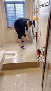 4in1 แปรงขัดพื้น แปรงถูพื้น แปรงขัดร่องยาแนว ขนแหลม ด้ามยาว ขัดห้องน้ำ ทำความสะอาด เข้าได้ทุกซอก ทุกมุม