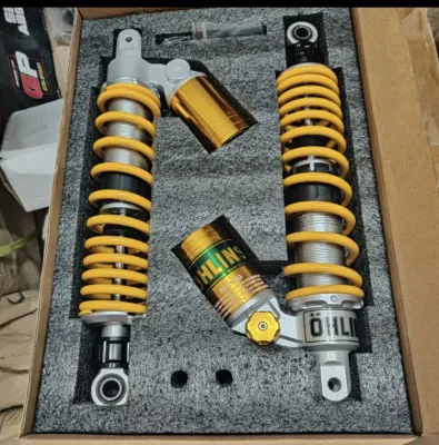 Phuộc nhún sau Ohlins bình dầu xéo cho các xe tay ga Ab Nouvo 4-5-6 PCX NVX ...