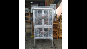 ส่งฟรี !!! ตู้กับข้าว 2 ฟุต / 2.5 / 3ฟุต + 4ประตู รุ่นพิเศษ พื้นอลูมิเนียม ทนกว่า พื้นกระดาษอัด ตจว.ไม่ได้ส่ง