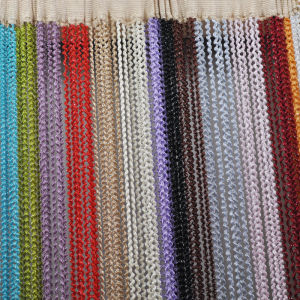 ม่านเส้นหลากสีไหมพรมลายเกลียวม่านประตูเพิ่มความหนาม่านกั้นเชือกป่านม่านกั้นของตกแต่งทางเข้าบ้านม่านแขวนพู่สำหรับหน้าต่างโชว์สินค้า