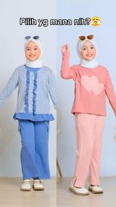 Soulleha Setelan Anak Knit 3 in 1 Malika Premium 1-11 Tahun