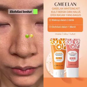 Gmeelan BPOM Orange Enzymed Exfoliating Brightening Gel LF16-35 High Activity Miu Exfoliation