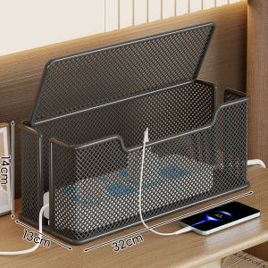 evesigar | Cable Management Box Organizes Cables Accessories