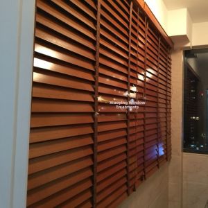 Japanese Style Light Filtering Bamboo and Lime Wood Venetian Blind