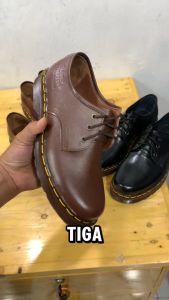 Sepatu Boots Pria Kulit Docmart Low Boot Casual Semi Formal Handmade MD1060