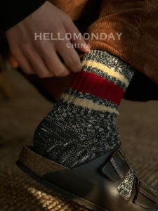 ถุงเท้าผู้ชาย ถุงเท้าผู้หญิง ถุงเท้าผ้าฝ้ายหนา ถุงเท้าข้อสั้น ถุงเท้าข้อยาว ถุงเท้าฤดูใบไม้ร่วง ถุงเท้าฤดูหนาว ถุงเท้าผ้าฝ้ายผสม