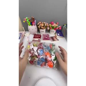 Sét 10 con cù con quay bằng gỗ đồ chơi cho bé - ALLIN